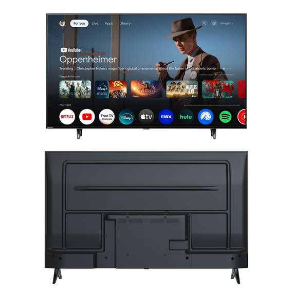 Philips 50" Class 4K 2160p 60Hz UHD LED Google Smart TV 50PUL7552/F7