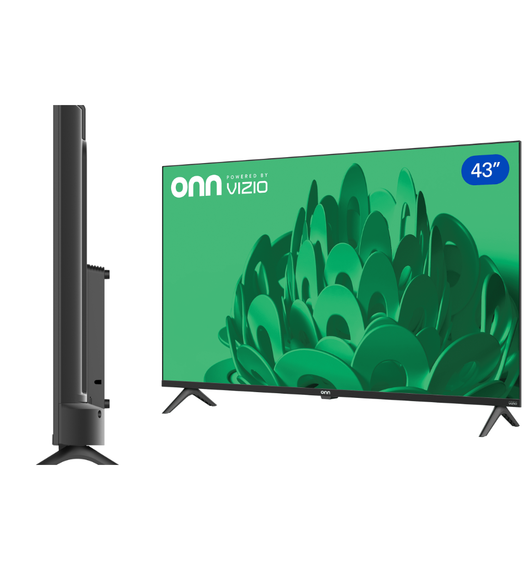 ONN 43" 1080p 60Hz FHD LED Smart TV WFD43S-0830 [MISSING SCREWS]