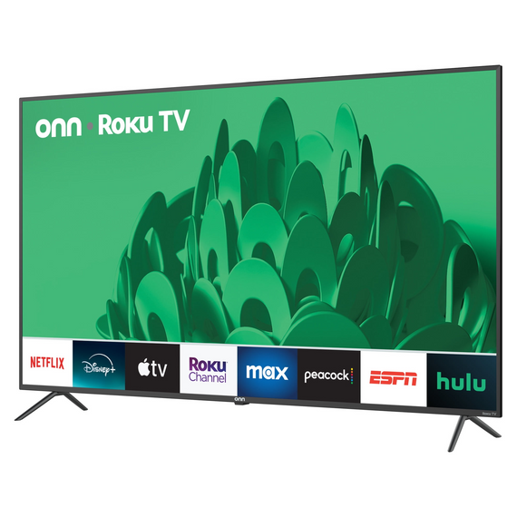 ONN 65" 4K 2160p 60Hz UHD LED Roku Smart TV 100012587 [MISSING STANDS]