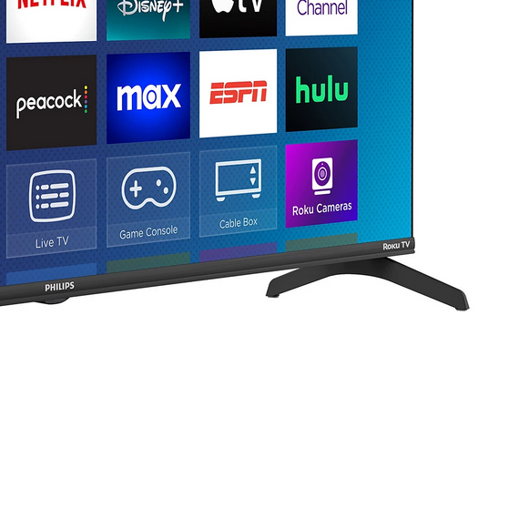 Philips 43" Class 4K 2160po 60Hz QLED Roku Smart TV 43PUL7975/F7