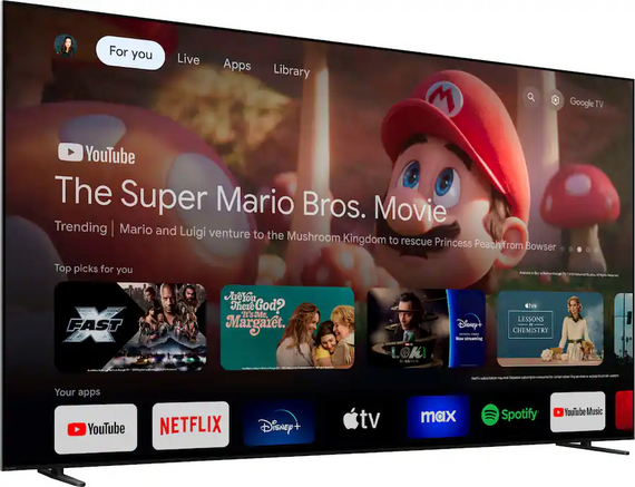 Sony BRAVIA 65" Class 4K 2160p 120Hz OLED Smart TV K-65XR8B 