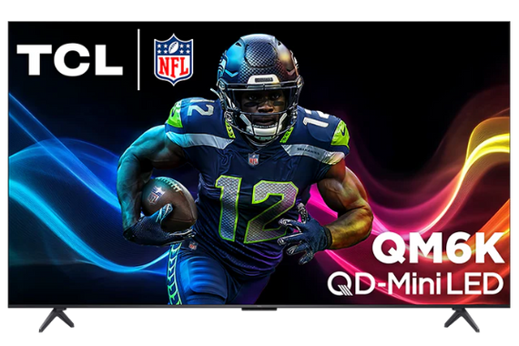 TCL 65" Class 4K 2160p 144Hz QLED Smart TV 65QM6K 