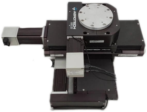Aerotech Two Pro165 Precision Linear Stages XY + AGR-100 Rotary System