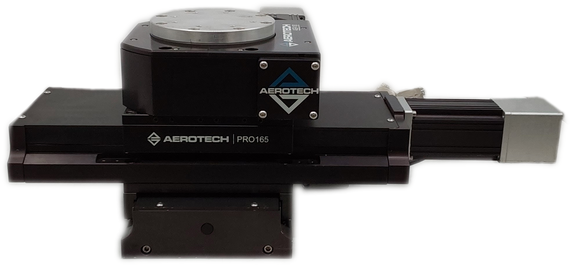 Aerotech Two Pro165 Precision Linear Stages XY + AGR-100 Rotary System