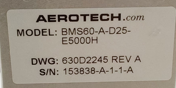 Aerotech Two Pro165 Precision Linear Stages XY + AGR-100 Rotary System
