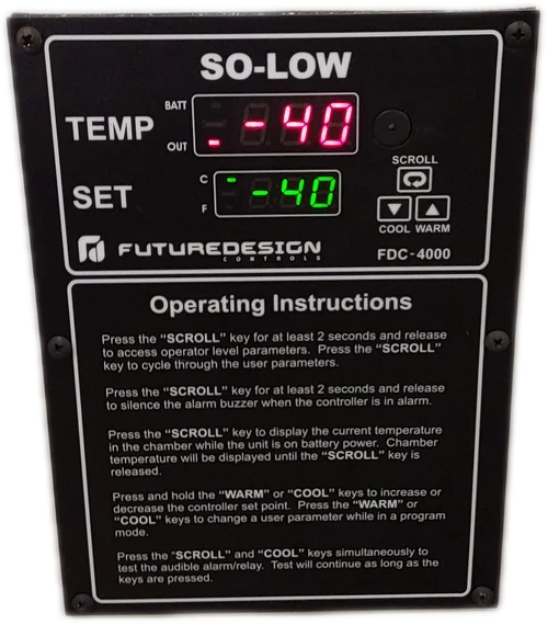 So-Low C40-5 Lab Chest Freezer -40°C 5 Cu Ft w/ Manual 