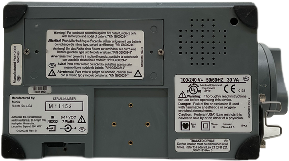 Smiths Medical Medfusion 3500 Syringe Infusion Pump
