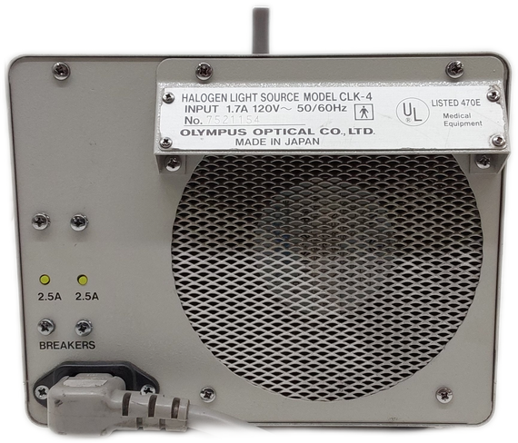 CLK-4 CLK4 Halogen Fiber Optic Light Source Illuminator 