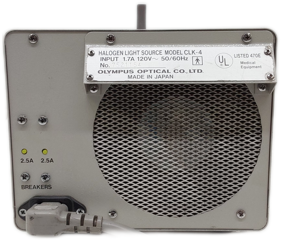 CLK-4 CLK4 Halogen Fiber Optic Light Source Illuminator 