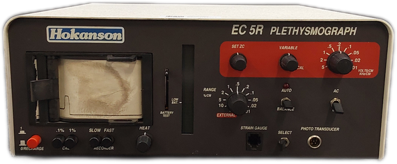 Hokanson EC 5R Plethysmograph Vascular 