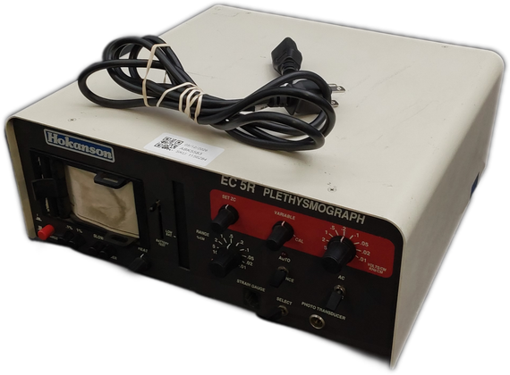 Hokanson EC 5R Plethysmograph Vascular 