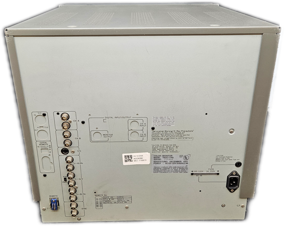 Ikegami TM20-17RA 20in CRT Broadcast Monitor Composite S-Video Speakers
