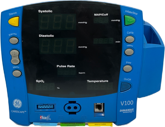 GE Carescape V100 Vital Signs Monitor 