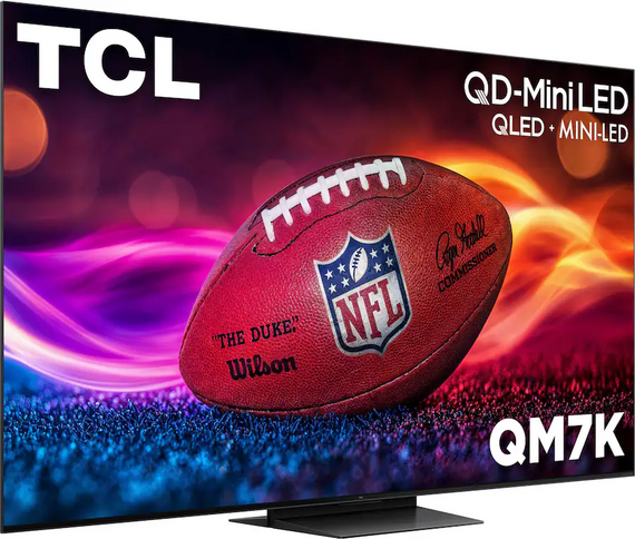 TCL 55" Class 4K 2160p 120Hz QLED Google Smart TV 55QM7K [MISSING STAND]