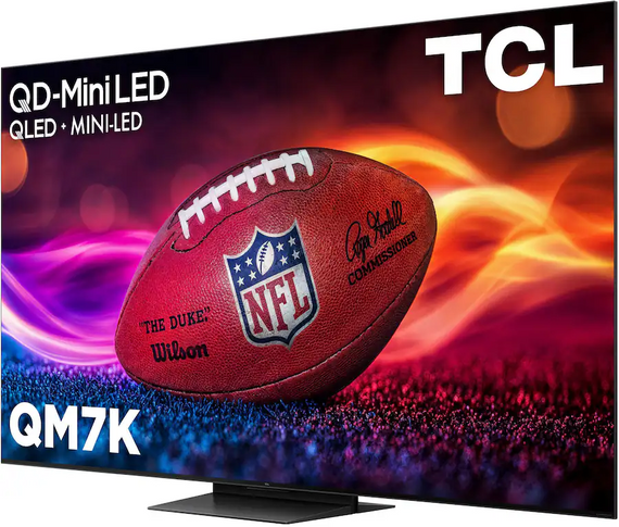 TCL 55" Class 4K 2160p 120Hz QLED Google Smart TV 55QM7K [MISSING STAND]