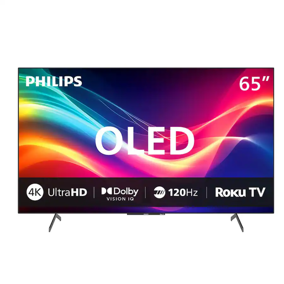 Philips 65" Class 4K 2160p 120Hz OLED Roku Smart TV 65OLED974/F7