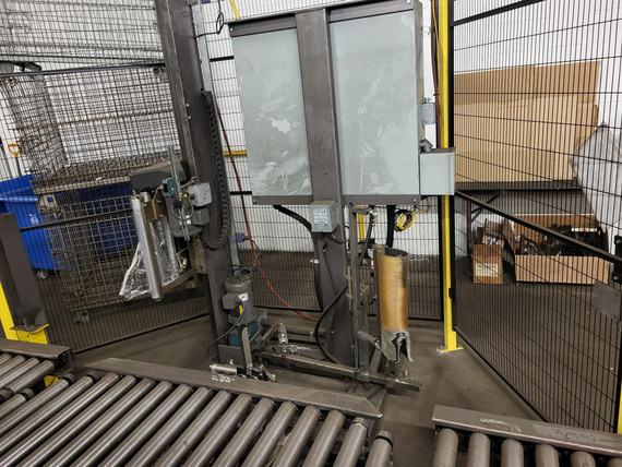 Orion FA-66 Automatic Pallet Stretch Wrapper Conveyor 208V 3PH