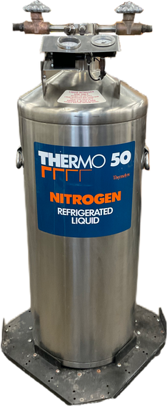 Thermolyne Thermo 50 Liquid Nitrogen Storage Tank Cart