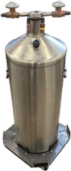 Thermolyne Thermo 50 Liquid Nitrogen Storage Tank Cart