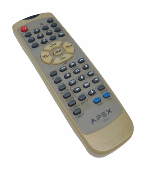 Apex GT2015 20in CRT TV 480i NTSC Composite Coaxial Remote