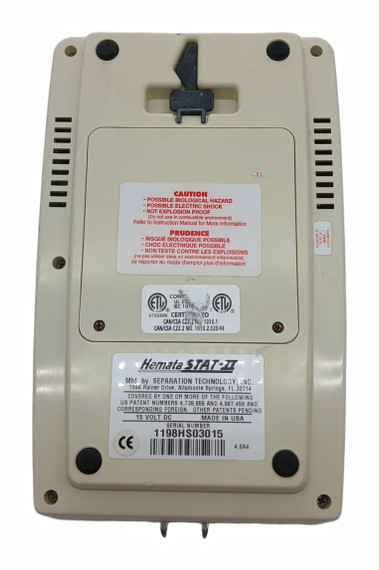 The Separation Technology, Inc. (STI) HemataStat II Microhematocrit System