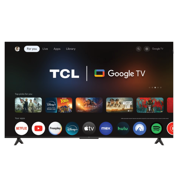 TCL 55in 4K 2160p 60Hz QLED Smart TV 55Q51K Very Good 
