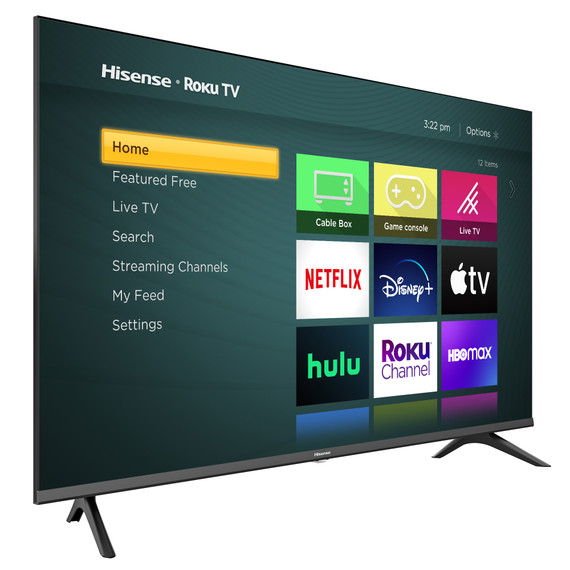 Hisense 40in 1080p 60Hz Roku Smart LED TV 40H4030F4 Very Good