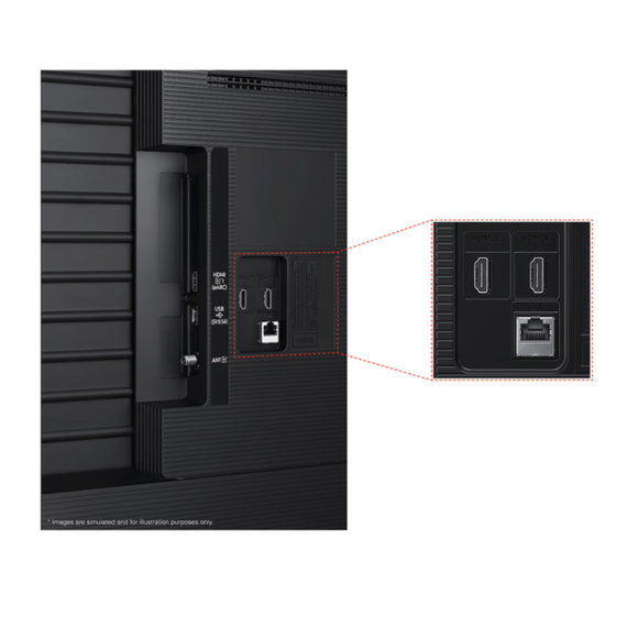 Samsung 75in 4K 2160p 60Hz UHD QLED TV QN75Q6F Very Good