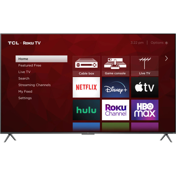 TCL 85in 4K 2160p 60Hz LED Smart TV 85S41CR Very Good