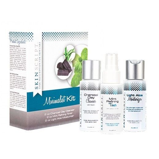 Skin Script Minimalist Kit Oily Skin Treatment