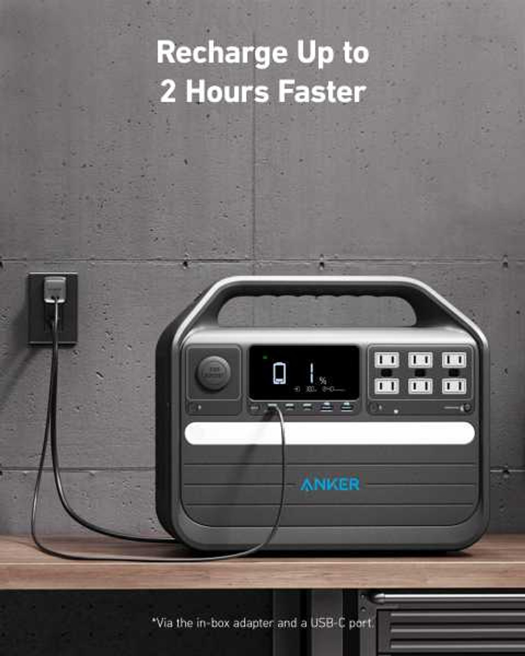 最高の品質の ANKER ANKER POWERHOUSE II 300 BLACK②