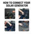 SolarSaga Jackery Solar Power Cable for E880/1000