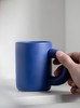 Oreille mug's large handle ensures a comfortable grip for every sip.