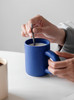 Upgrade your mug game with the Oreille mug's unique Klein Blue colour.