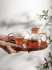 "Brun" Cone Shape Glass Tea Pot