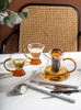 "Brun" Cone Shape Glass Tea Pot