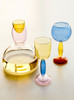 "Sweet" Colourful Crystal Glass Decanter - Pink