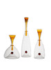 "Pearl" Elegant Amber Crystal Decanter - Large