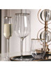"Petal" Clear Classic Vertical Wine Glass