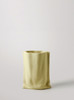 Paper Bag Ceramic Vase - Creme "Le Papier"