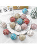 Bling Bling Christmas Decoration Ball - White