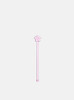 cute shape glass stirrer