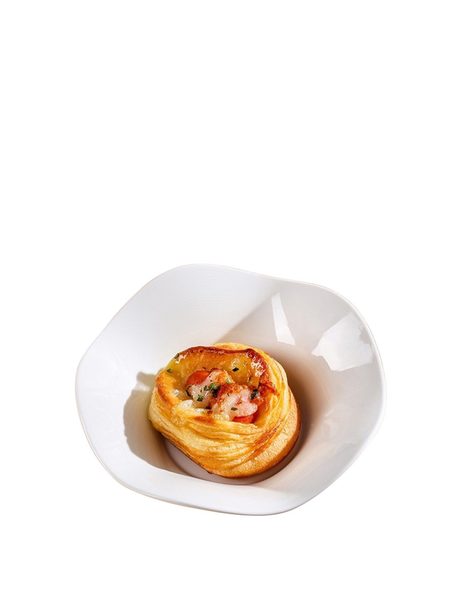 "Vague" Wave-Inspired Porcelain Bowl