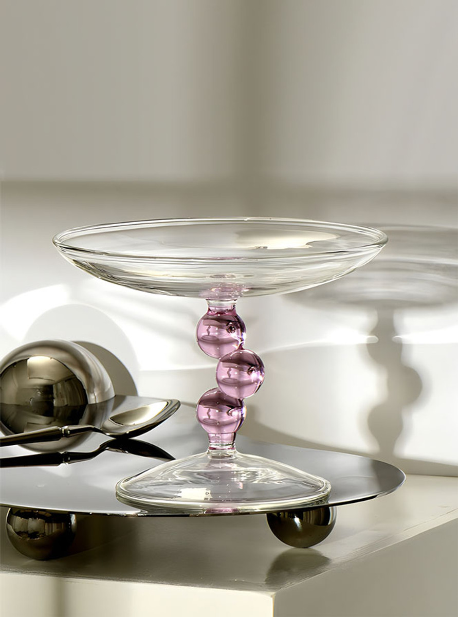 TUTU's Bulle tray is a minimalist's dream come true, with handcrafted glass beads adding a pop of colour to its design. TUTU's Bulle tray is a minimalist's dream come true, with handcrafted glass beads adding a pop of colour to its design.