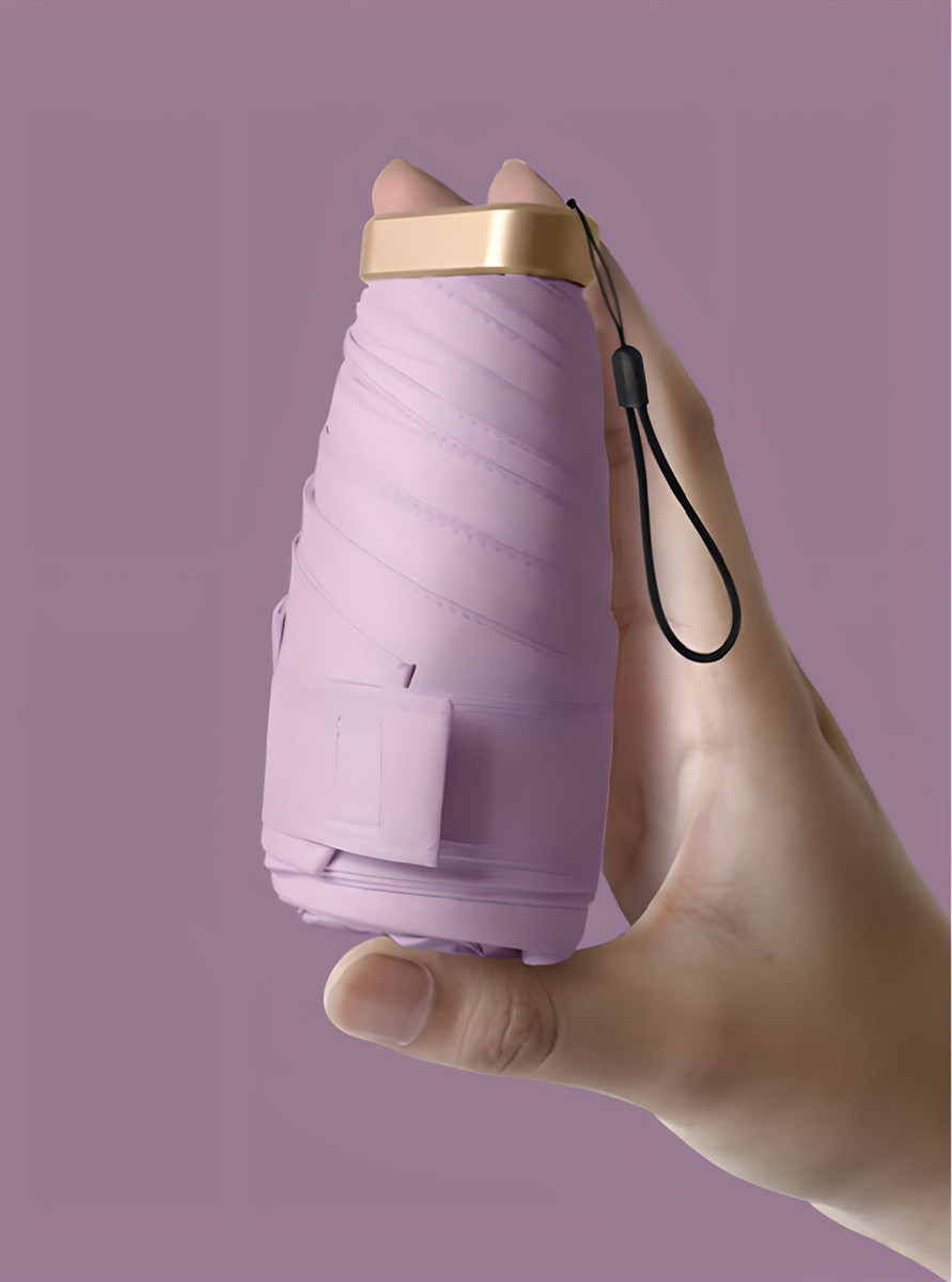 "Carte" Purple Pocket Mini Umbrella