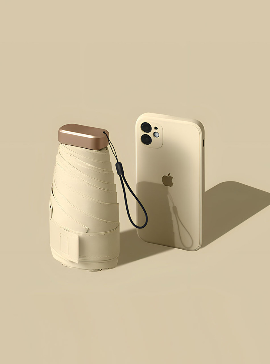 "Carte" Sand Pocket Mini Umbrella