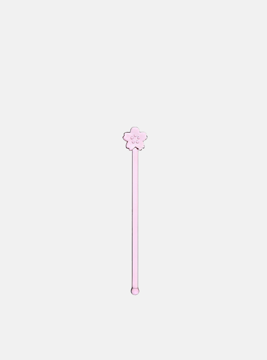 cute shape glass stirrer