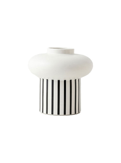 a ceramic vase