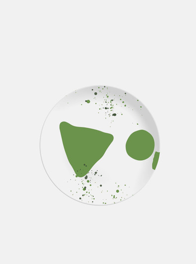 Nordic style bamboo fibre plate