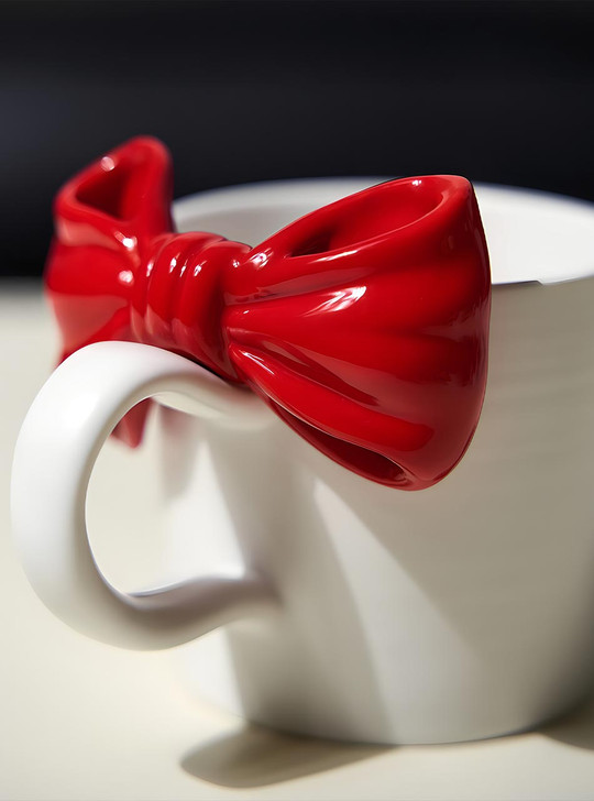 Hand-pulled and hand-painted, TUTU's "Papillon" mug is a one-of-a-kind piece that stands out from the rest.